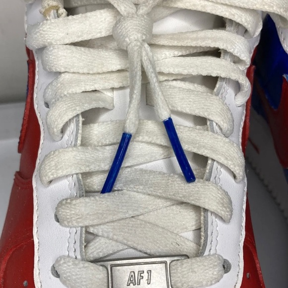 Men's Nike Air Force 1 Low Unlocked By You 

Size 9 Red /Blue /White - Picture 13 of 16